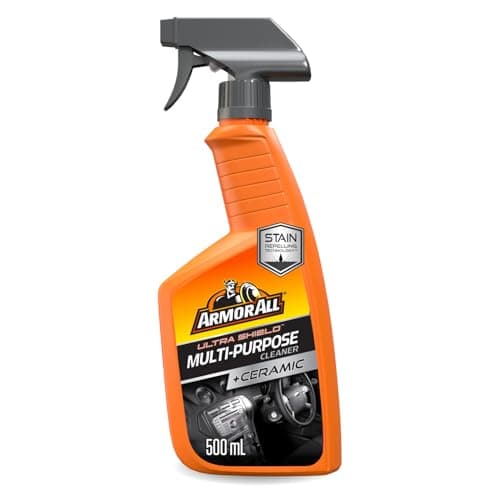 Image of Armor All Ultra Shield + Ceramic Multi Purpose Interior Car Cleaner 500ml, Ceramic Formula and Stain Repelling Technology, Keeps your Car's Surfaces Clean for Longer, Ideal for Car Detailing