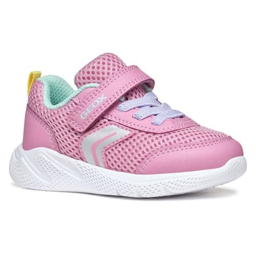 Image of Geox B SPRINTYE Girl D, Baby - Mädchen Sneaker, Pink/Watersea,