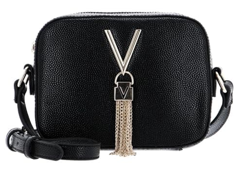 Image of Valentino Haversack 1r4-divina Unique for Women, Tascapane, 6 x 13 x 17 cm (W x H x T), Nero/Gold, ÚNICA