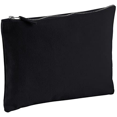 Image of Westford Mill Canvas Accessory Case (Pack of 2) (M) (Black)