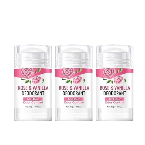 Image of Rose Vanillas Fragrance Stick, Whole Body Deodorant Stick, Solid Perfume Antiperspirant For Women, Refreshing Non-Sticky Formula, For Daily Commuting, Travel, Casual Outings (3)