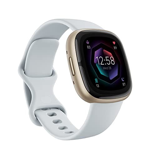Image of Google Fitbit Sense 2 Health and Fitness Smartwatch with built-in GPS, advanced health features, up to 6 days battery life - Compatible with iOS 15 or higher & Android OS 9.0 or higher