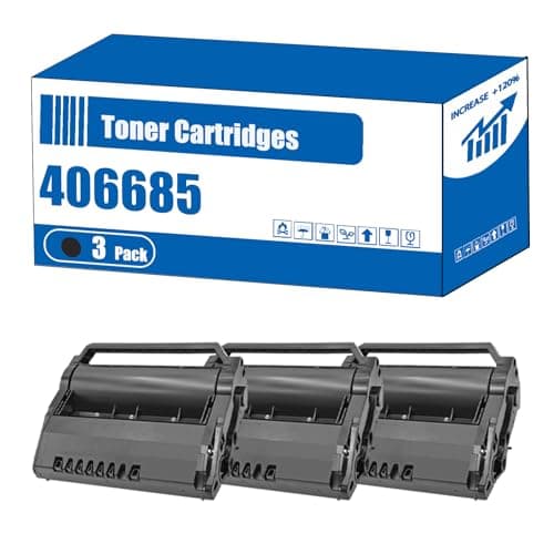 Image of Compatible for Ricoh 406685 Toner Cartridges SP5200S SP5210SF SP5210SR Printers, High Yield 35000 Pages, Accurate Imaging Rich Colors (3 Pack Black)