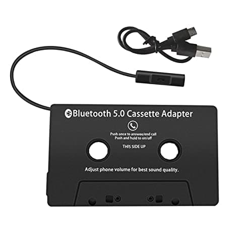 Image of WANGCL Bluetooth Car Audio Adapter - Cassette to AUX for CD/MP3/iPod with 3.5mm Jack Plug