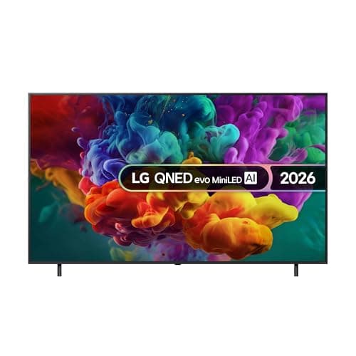 Image of LG QNED evo MiniLED AI QNED85 75-inch 4K Smart TV - 75QNED85B6B (α8 AI Processor 4K Gen3, 120Hz (VRR 144Hz), Dolby Vision, FILMMAKER MODE™, FreeSync Compatible (AMD), Google Cast [Model year 2026]