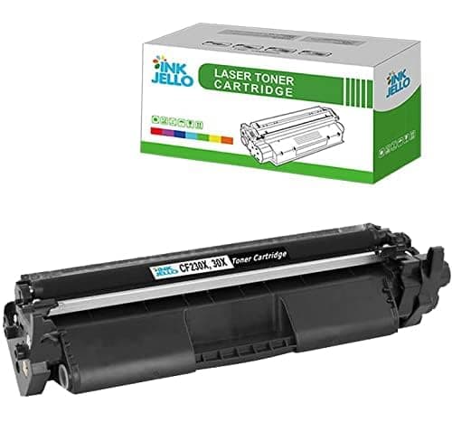Image of InkJello Compatible Toner Cartridge Replacement for HP LaserJet Pro M203 M203dn M203dw MFP M227 M227fdn M227fdw M227sdn CF230X with Chip (Black, 1-Pack)