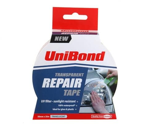Image of UniBond Clear Tape - 50 mm x 25 m