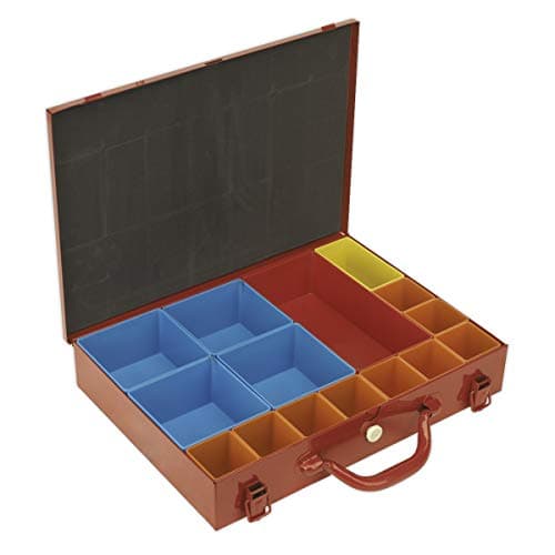 Image of Sealey Apmc15 Metal Case With 15 Storage Bins