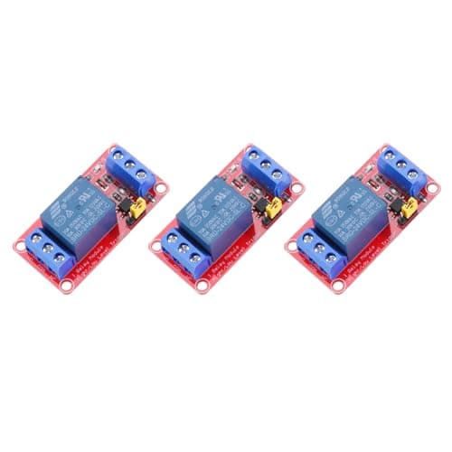 Image of sourcing map 3 Pcs DC 24V 1 Channel Relay Module High or Low Level Trigger for Electronics Industrial Home Automation