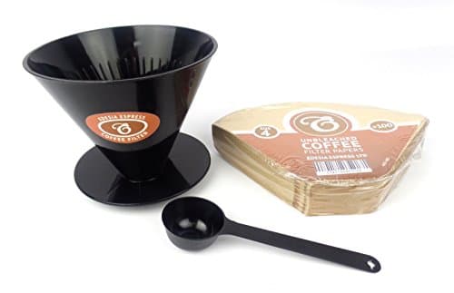 Image of Size 4 Pour Over Filter Coffee Maker Set by EDESIA ESPRESS