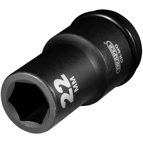 Image of Draper Expert 5054 22mm 3/4-inch Square Drive Hi-Torq 6-Point Deep Impact Socket