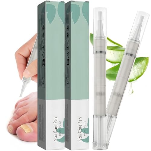 Image of Nail Care Pen Fungus, Anti Fungal Pen for Toenails, Natural Ingredients Nail Serum with Tea Tree Oil, Vitamin E & Aloe Vera, Nail Strengthener Treatment (2 PCS)