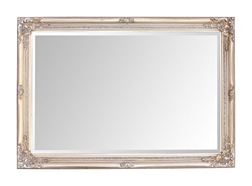 Image of Select Mirrors Rhone Mirror - Large French Antique, Rococo Baroque Style, Chic Wall Mirror -70cm x 100cm (Antique Champagne)
