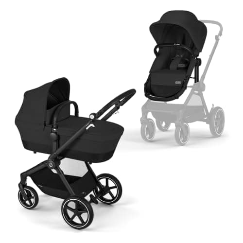 Image of Cybex Eos Lux BLK B/Moon Black-Black PU1
