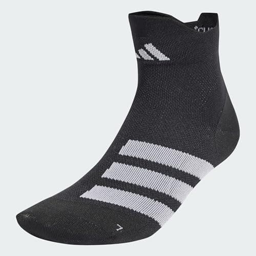 Image of adidas Unisex RUNxADIZERO Sock 1PP, Black/White/White, 4.5-6