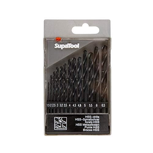 Image of SupaTool HSS Metal Drill Bit Set 13 Pieces