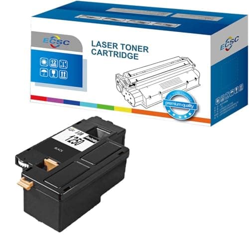 Image of ECSC Compatible Toner Cartridge Replacement for Dell 1250 1250c 1350 1350cnw 1355 1355cn 1355cnw C1760 C1760nw C1765 C1765nfw DELL1250BK (Black, Single-Pack)