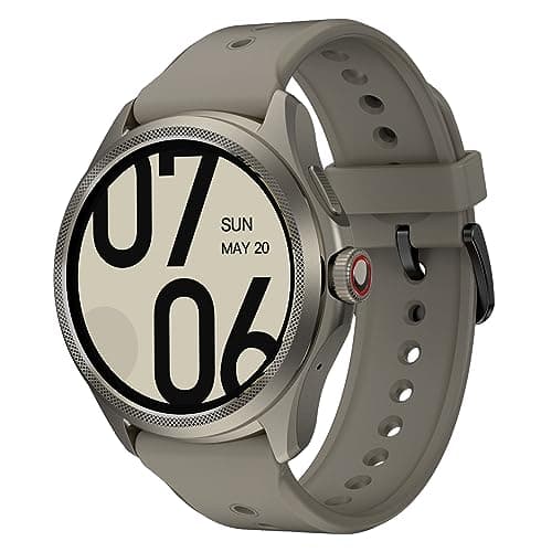 Image of Ticwatch Pro 5 Android Smartwatch for Men Snapdragon W5+ Gen 1 Wear OS Up to 80 Hrs Battery Life Health Fitness Tracking GPS 5ATM Water Resistance Compass NFC Not compatible with iPhone/iOS
