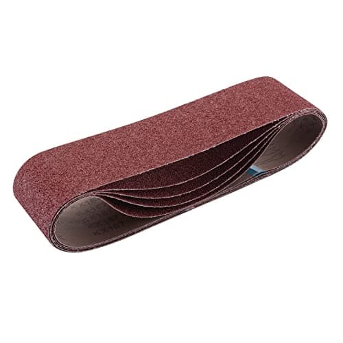 Image of Draper 09259 Cloth Sanding Belt, 100 x 915mm, 40 Grit (Pack of 5)