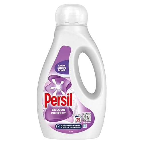 Image of Persil Colour Laundry Washing Liquid Detergent keeps colours bright outstanding stain removal in quick & cold washes 35 washes (945 ml)