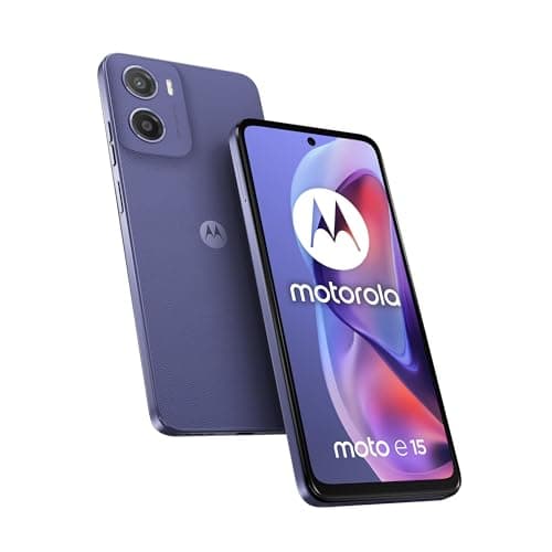 Image of Motorola moto e15 16.9 cm (6.67") Dual SIM Android 14 Go edition 4G USB Type-C 2 GB 64 GB 5200 mAh Lavender with Co2 offset