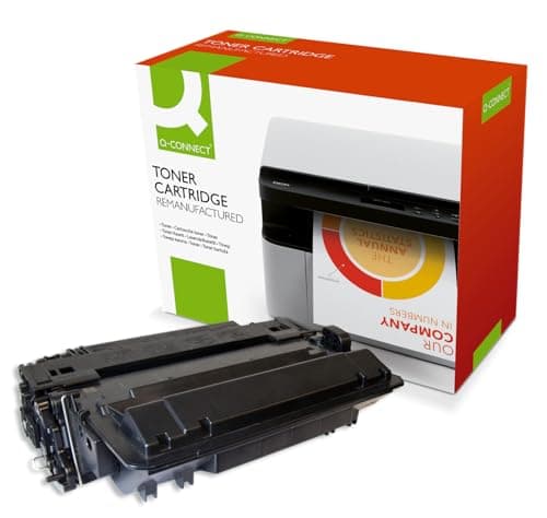 Image of Q-Connect Compatible Toner for HP CE255X Toner Cartridge, Black