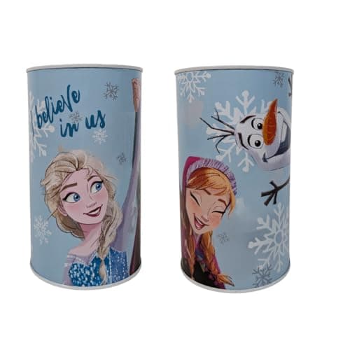 Image of My sweety pop Frozen Metal Money Box - School - Coin Storage - 17.5cm - Gift Idea