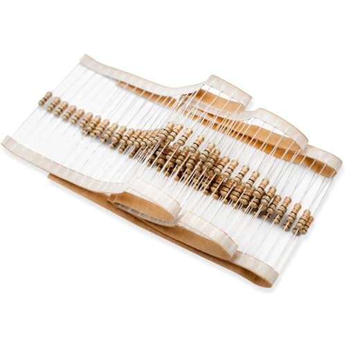 Image of Innfeeltech 100 Pcs 1/2W 5% Tolerance 10KΩ Carbon Film Resistor Resistance for DIY Project and Experiments