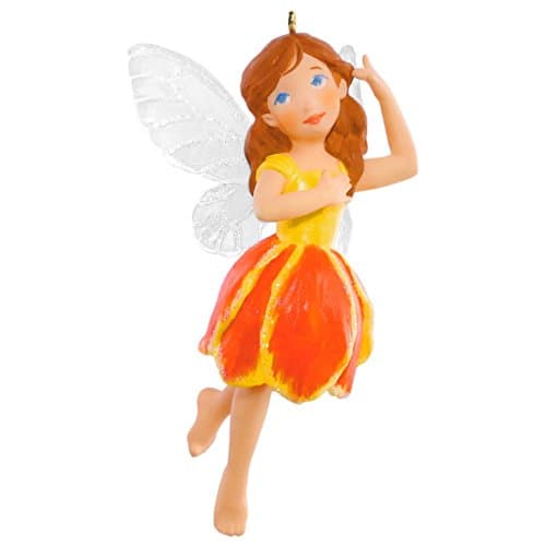 Image of Hallmark Fairy Messengers #12 Christmas Ornament Tulip Fairy Keepsake Ornament