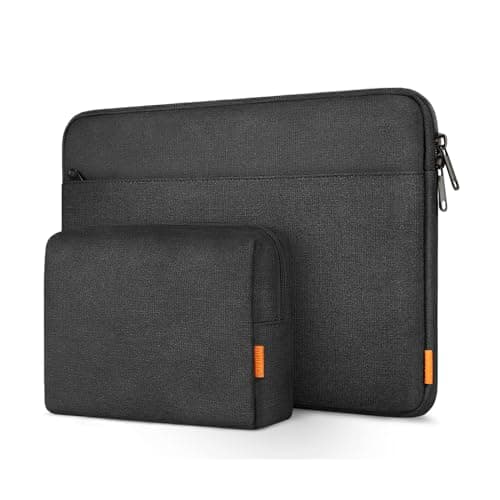 Image of Inateck 15-15.6 inch Laptop Case Sleeve Bag Compatible with 15-16 inch Thinkpad/HP Envy/Dell New Latitude/ASUS Vivobook/Chromebook Laptop, with Accessory Bag, Black