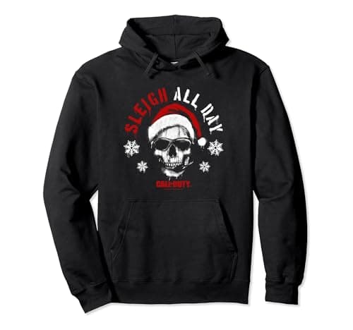 Image of Call of Duty: Modern Warfare 2 Christmas Sleigh All Day Logo Pullover Hoodie