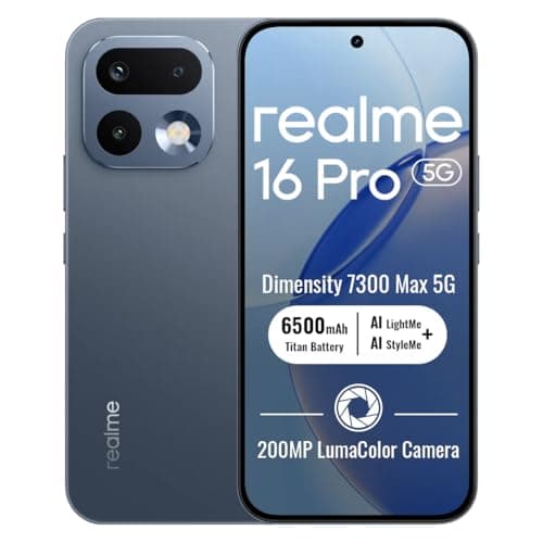 Image of realme 16 Pro Smartphone 8+256GB, Grey