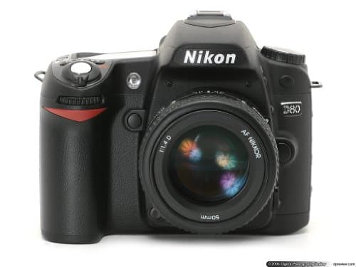 Image of Nikon D80 Digital SLR Camera (Body Only)