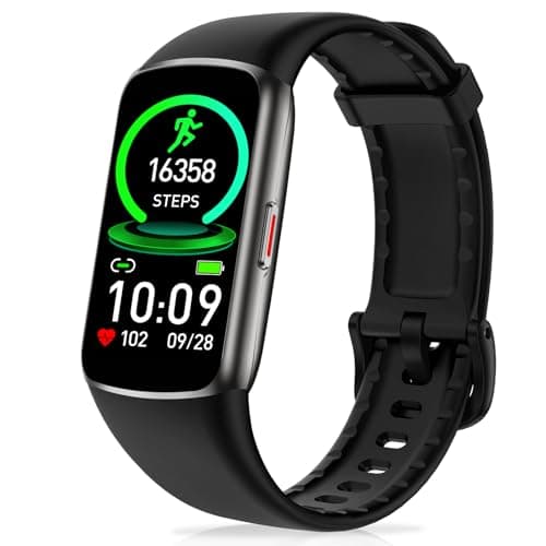 Image of Zeacool Fitness Tracker with 24/7 Heart Rate, Blood Oxygen Sleep Monitor,123 Sports Modes Calories Smart Watch,Pedometer IP68 Waterproof Activity Trackers Health Step Counter for Women Men (Black)