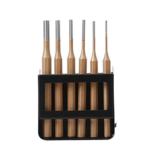 Image of TOPWAY Pin Punch Set Heavy Duty 6PCs Drift Punch Set 2mm / 3mm / 4mm / 5mm / 6mm / 8mm, for Installation and Removal of Pins 405050
