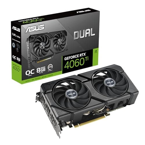 Image of ASUS Dual -RTX4060TI-O8G-EVO NVIDIA GeForce RTX 4060 Ti 8 GB GDDR6