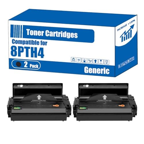 Image of TOEPPEX Compatible for Dell 8PTH4 Toner Cartridges B 2375dfw B 2375dn B 2375dnf Printers, High Yield 10000 Pages, Accurate Imaging Rich Colors (2-Pack Black)