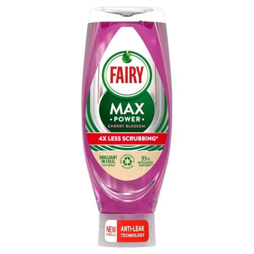 Image of Fairy WUL Max Power Cherry Blossom - 4X Less Scrubbing, 640ml