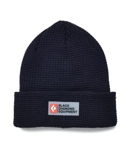 Image of Black Diamond Double Waffle Beanie One Size
