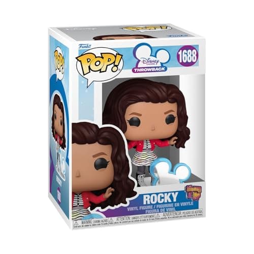 Image of Funko POP! Disney: Shake it Up - Rocky with Disney Icon - Collectable Vinyl Figure - Gift Idea - Official Merchandise - Toys For Kids & Adults - Model Figure for Collectors and Display