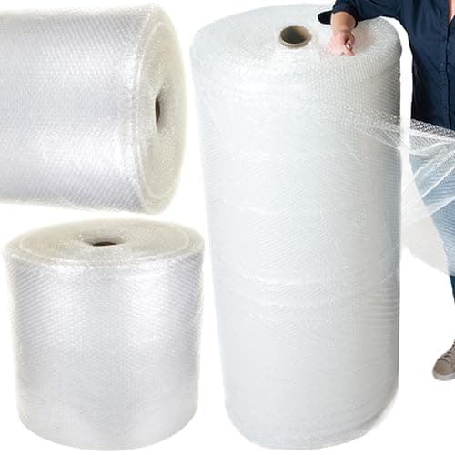 Image of Bubble Wrap Large Rolls Of Premium Quality Packaging Material Great for House Moving, Removals & Storage Bulk Buy 300mm, 500mm, 750mm & 1000mm (750mm x 100m, 1 Roll)