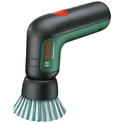 Image of Bosch Electric Cleaning Brush UniversalBrush (3.6 V integrated battery, 1 Micro-USB cable and 4 cleaning attachments included, in carton packaging)