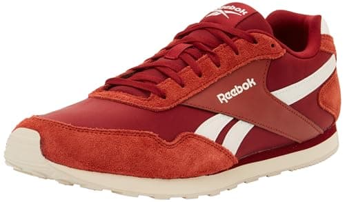 Image of Reebok Unisex Glide Low Trainers, Retro Red/Chalk, 45.5 EU, Retro Red Retro Red Chalk, 11.5 UK