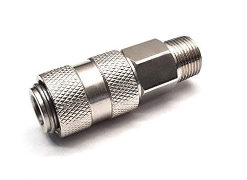 Image of Female Coupling 1/2" BSPT Male Thread - PCL Airflow Air Line Hose Fitting AC21JM Type
