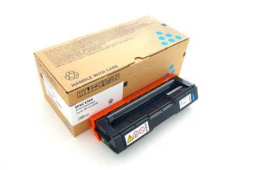 Image of Ricoh - Toner cartridge - High Yield - 1 x cyan - 6000 pages
