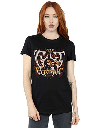 Image of The Cult Women's Group Electric Boyfriend Fit T-Shirt Black Small
