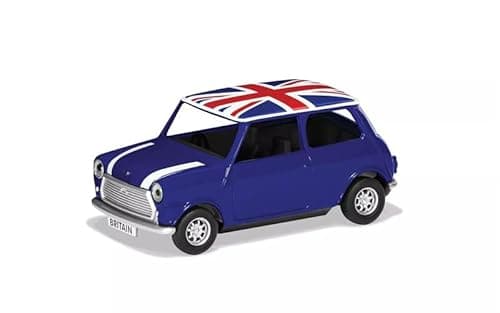 Image of 1:36 Complete Figure for Corgi for BEST OF BRITISH CLASSIC for MINI - BLUE Car Pre-built Model Car