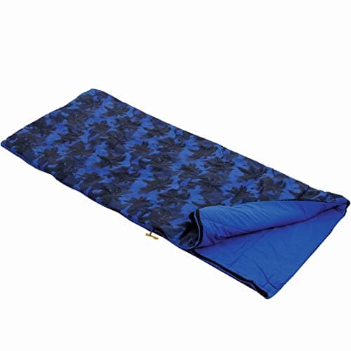 Image of Regatta Unisex Child Maui Sleeping Bag - Oxford Blue Palm Tree, One Size