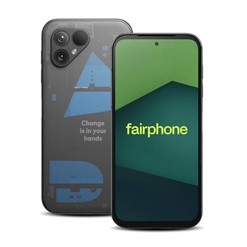 Image of FAIRPHONE 5 256GB 5G Unlocked & SIM Free Smartphone - 6.4 Inch Android Mobile - Octa Core - 4200mAh Battery - OLED screen - 50MP Dual Lenses - Sustainable & Easily Repairable - Transparent
