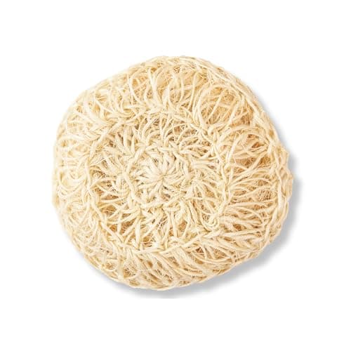 Image of Eco Bath London Natural Sisal Hemp Bath Scrubber - Premium Hard Sisal Exfoliating Body Sponge for Shower and Bath, Natural Fibers for Smooth, Radiant Skin